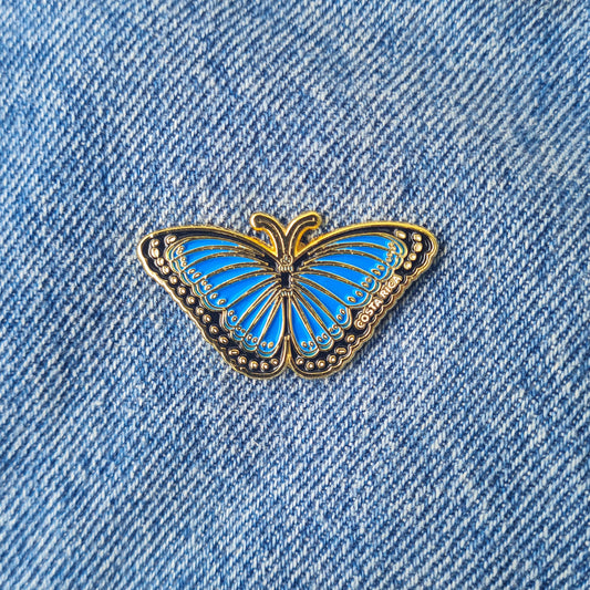Pin mariposa Morpho